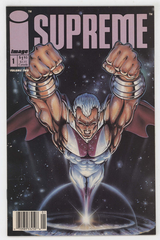 Supreme 1 Image 1992 NM Newsstand Rob Liefeld