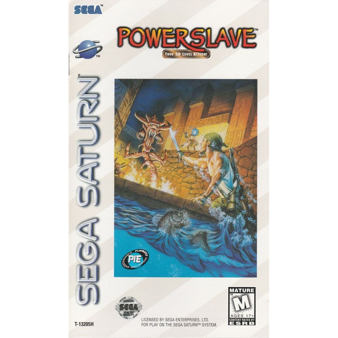 PowerSlave - Sega Saturn - Golden Apple Comics