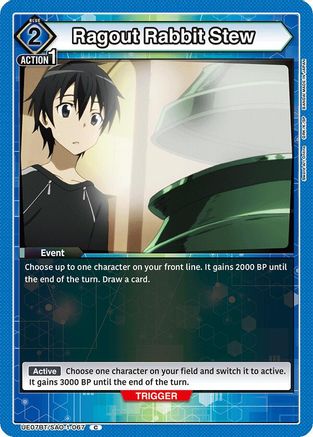 Ragout Rabbit Stew (UE07BT/SAO-1-067) - UE07BT Sword Art Online
