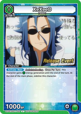 XeXeeD (UEPR/SAO-1-093) - UE07BT Sword Art Online Release Event Cards