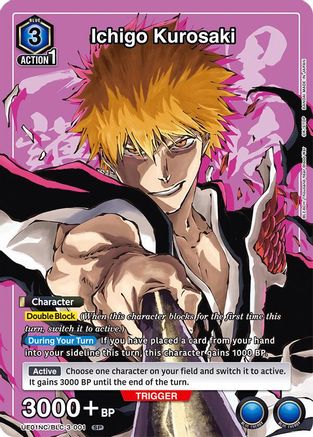 Ichigo Kurosaki (UE01NC/BLC-3-001) - UE01NC New Card Selection BLEACH ThousandYear Blood War Foil