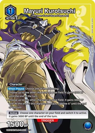 Mayuri Kurotsuchi (UE01NC/BLC-3-003) - UE01NC New Card Selection BLEACH ThousandYear Blood War Foil