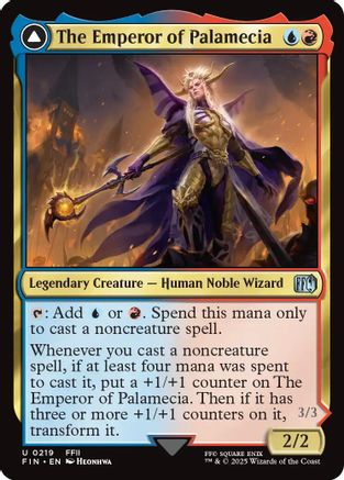 The Emperor of Palamecia // The Lord Master of Hell (FIN-219) - FINAL FANTASY Foil - Golden Apple Comics