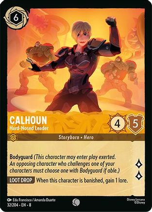 Calhoun - Hard-Nosed Leader (32/204) - Reign of Jafar