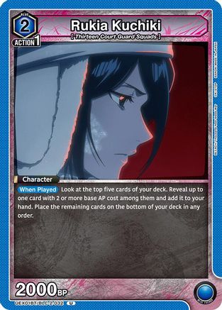 Rukia Kuchiki (032) (UEX01BT/BLC-2-032) - UEX01BT BLEACH ThousandYear Blood War Vol2
