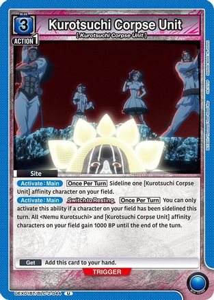 Kurotsuchi Corpse Unit (UEX01BT/BLC-2-044) - UEX01BT BLEACH ThousandYear Blood War Vol2