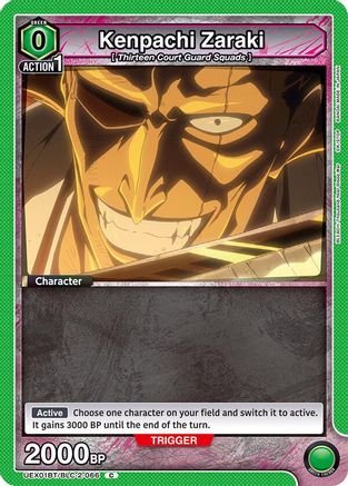 Kenpachi Zaraki (066) (UEX01BT/BLC-2-066) - UEX01BT BLEACH ThousandYear Blood War Vol2
