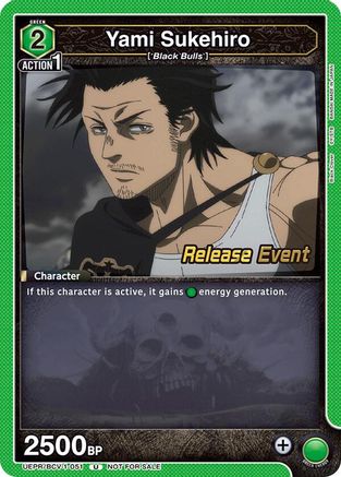 Yami Sukehiro (051) (UEPR/BCV-1-051) - UE08BT Black Clover Release Event Cards