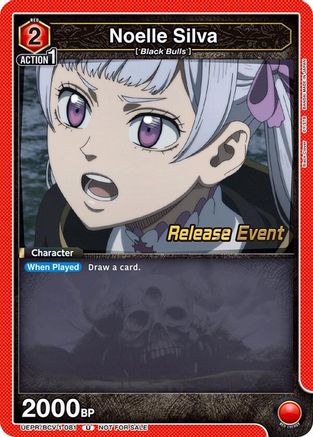 Noelle Silva (081) (UEPR/BCV-1-081) - UE08BT Black Clover Release Event Cards