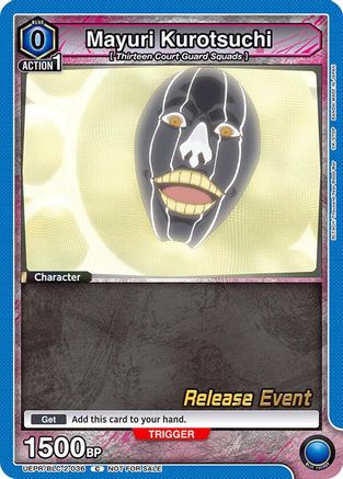 Mayuri Kurotsuchi (036) (UEPR/BLC-2-036) - UEX01BT BLEACH ThousandYear Blood War Vol2 Release Event Cards