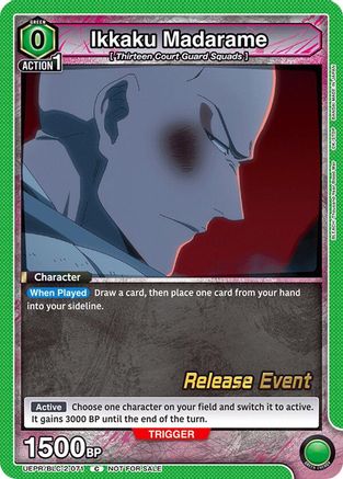 Ikkaku Madarame (UEPR/BLC-2-071) - UEX01BT BLEACH ThousandYear Blood War Vol2 Release Event Cards