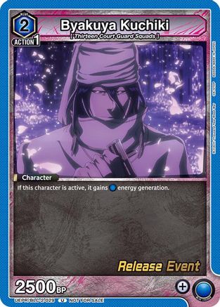 Byakuya Kuchiki (029) (UEPR/BLC-2-029) - UEX01BT BLEACH ThousandYear Blood War Vol2 Release Event Cards