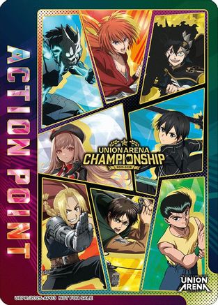 Action Point Card (AP03) (Regionals 25-26) (UEPR/2025-AP03) - Union Arena Promotion Cards Foil