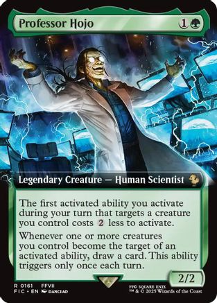 Professor Hojo (Extended Art) (FIC-161) - Commander: FINAL FANTASY