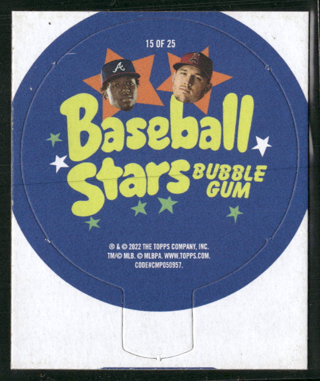 2022 Topps Heritage 1973 Topps Candy Lids Shohei Ohtani #/25