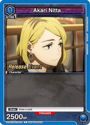 Akari Nitta (UEPR/JJK-3-020) - UEX02BT Jujutsu Kaisen Vol2 Release Event Cards