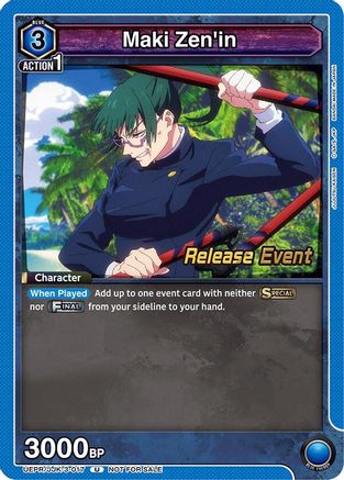 Maki Zen'in (UEPR/JJK-3-017) - UEX02BT Jujutsu Kaisen Vol2 Release Event Cards