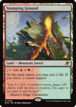 Stomping Ground (EOE-258) - Edge of Eternities Foil
