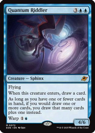 Quantum Riddler (EOE-072) - Edge of Eternities Foil