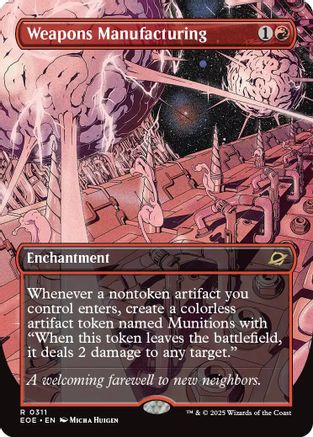 Weapons Manufacturing (Borderless) (EOE-311) - Edge of Eternities