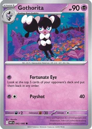 Gothorita 042/086 - SV White Flare