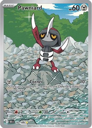 Pawniard 142/086 - SV Black Bolt Holofoil