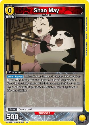 Shao May (UE09BT/FMA-1-017) - UE09BT FULLMETAL ALCHEMIST