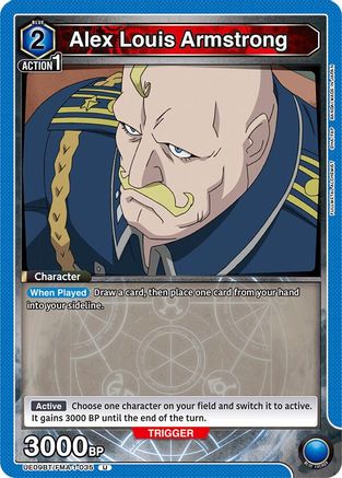 Alex Louis Armstrong (035) (UE09BT/FMA-1-035) - UE09BT FULLMETAL ALCHEMIST