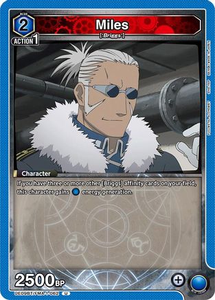 Miles (UE09BT/FMA-1-062) - UE09BT FULLMETAL ALCHEMIST