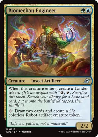 Biomechan Engineer (EOE-213) - Edge of Eternities Foil