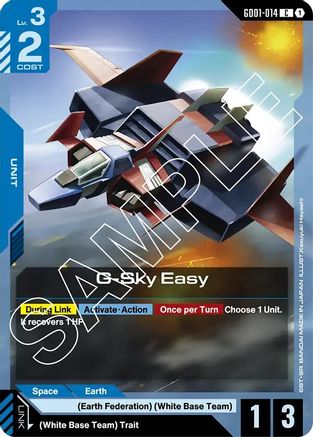 G-Sky Easy (GD01-014) - Newtype Rising