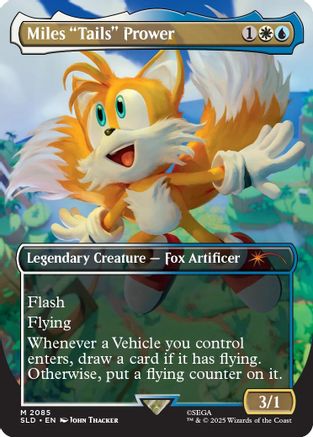 Miles "Tails" Prower (SLD-2085) - Secret Lair Drop Series