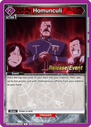 Homunculi (UEPR/FMA-1-099) - UE09BT FULLMETAL ALCHEMIST Release Event Cards