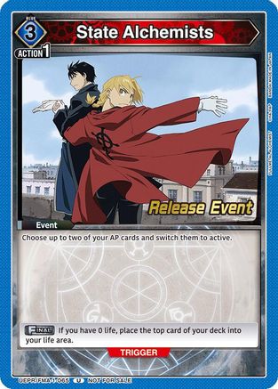 State Alchemists (UEPR/FMA-1-065) - UE09BT FULLMETAL ALCHEMIST Release Event Cards