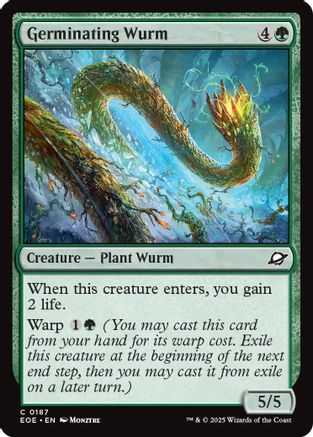 Germinating Wurm (EOE-187) - Edge of Eternities