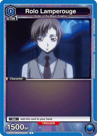 Rolo Lamperouge (014) (UEX03BT/CGH-2-014) - UEX03BT CODE GEASS Lelouch of the Rebellion Vol2