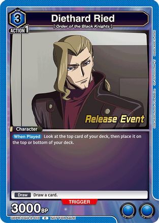 Diethard Ried (UEPR/CGH-2-010) - UEX03BT CODE GEASS Lelouch of the Rebellion Vol2 Release Event Cards