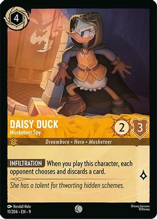 Daisy Duck - Musketeer Spy (11/204) - Fabled