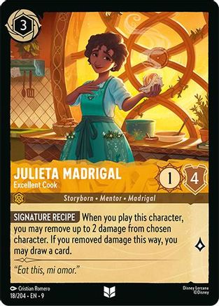 Julieta Madrigal - Excellent Cook (18/204) - Fabled