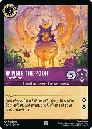 Winnie the Pooh - Hunny Wizard (41/204) - Fabled