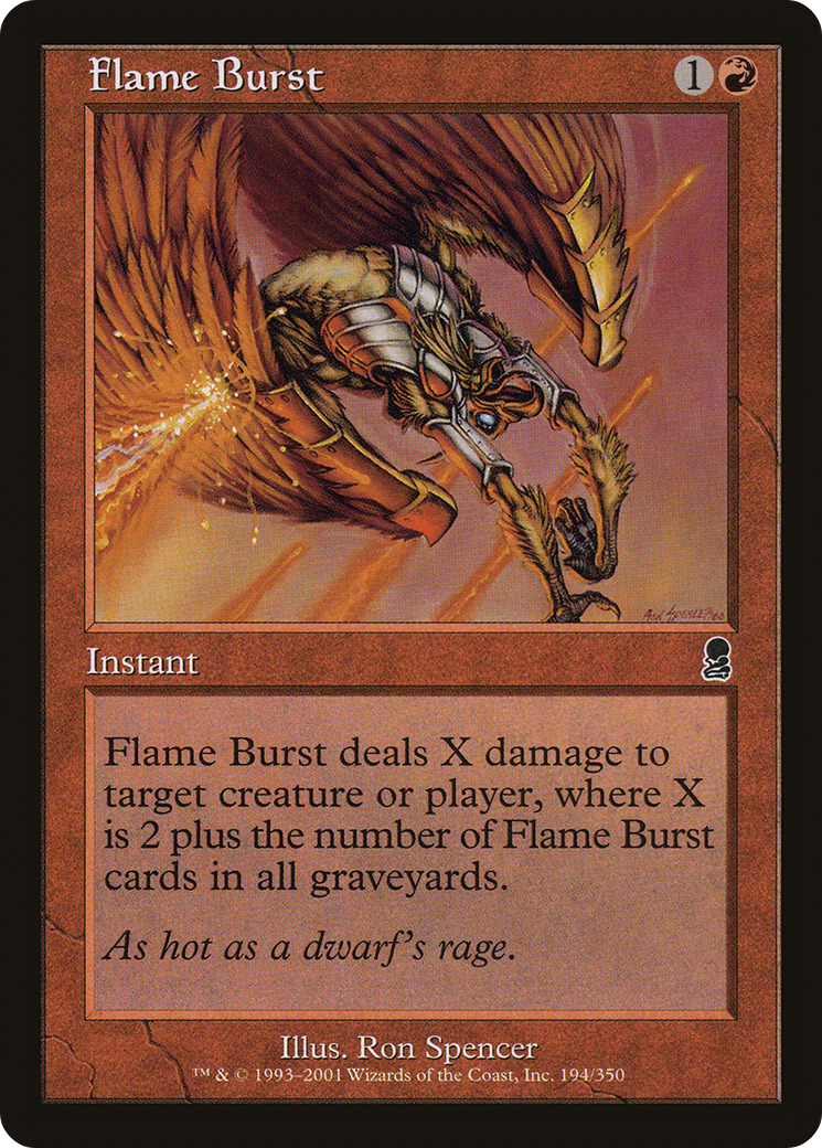 Flame Burst (ODY-194) - Odyssey
