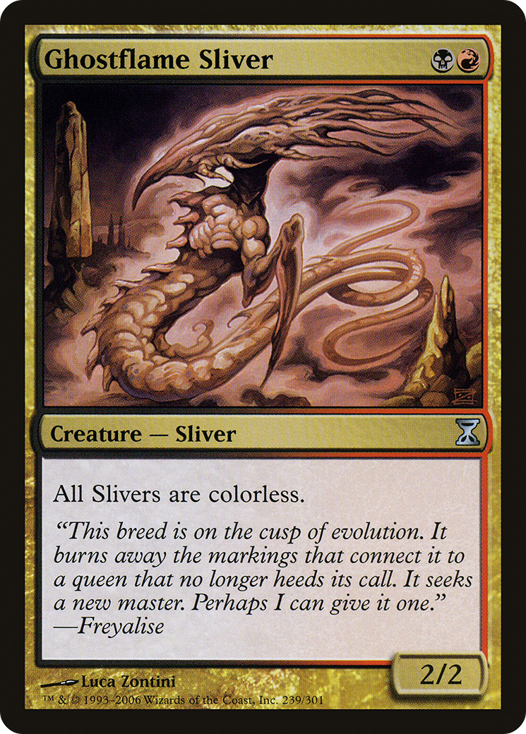 Ghostflame Sliver (TSP-239) - Time Spiral