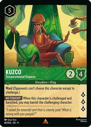 Kuzco - Temperamental Emperor (69/204) - Fabled