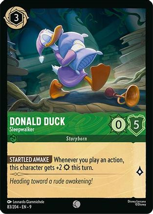 Donald Duck - Sleepwalker (83/204) - Fabled