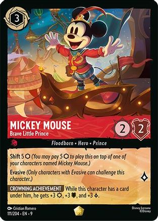 Mickey Mouse - Brave Little Prince (111/204) - Fabled