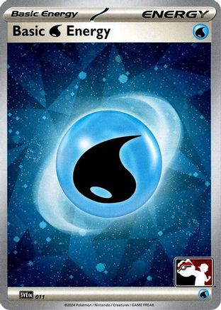 Basic Water Energy (Cosmos Holo) 011 - Prize Pack Series Cards Holofoil
