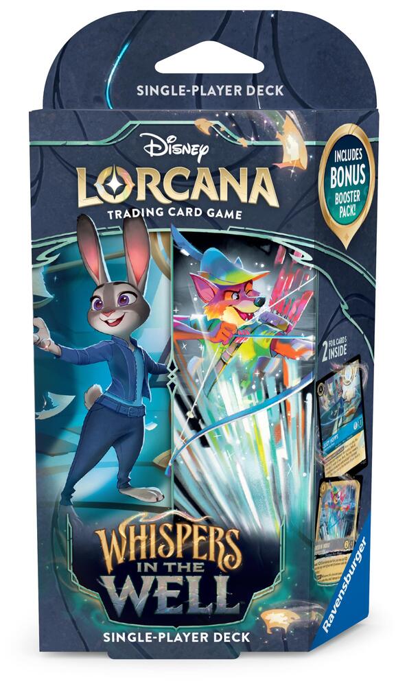 Disney Lorcana: Whispers in the Well - Judy and Robin Hood (Sapphire/Steel)