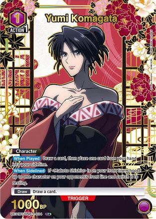 Yumi Komagata (R*) (UE11BT/RNK-1-034) - UE11BT Rurouni Kenshin Foil
