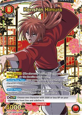 Kenshin Himura (088) (R*) (UE11BT/RNK-1-088) - UE11BT Rurouni Kenshin Foil