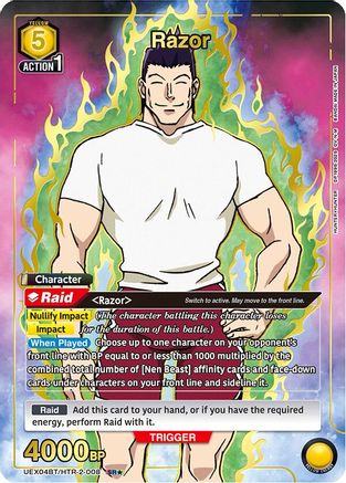 Razor (008) (SR*) (UEX04BT/HTR-2-008) - UEX04BT HUNTER X HUNTER Vol2 Foil